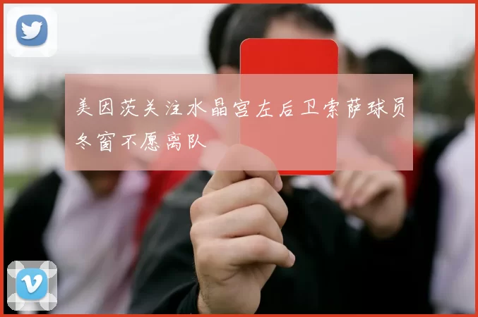 美因茨关注水晶宫左后卫索萨球员冬窗不愿离队